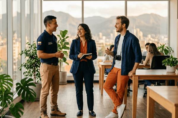 Colaboración entre talento, empresas y conocimiento especializado